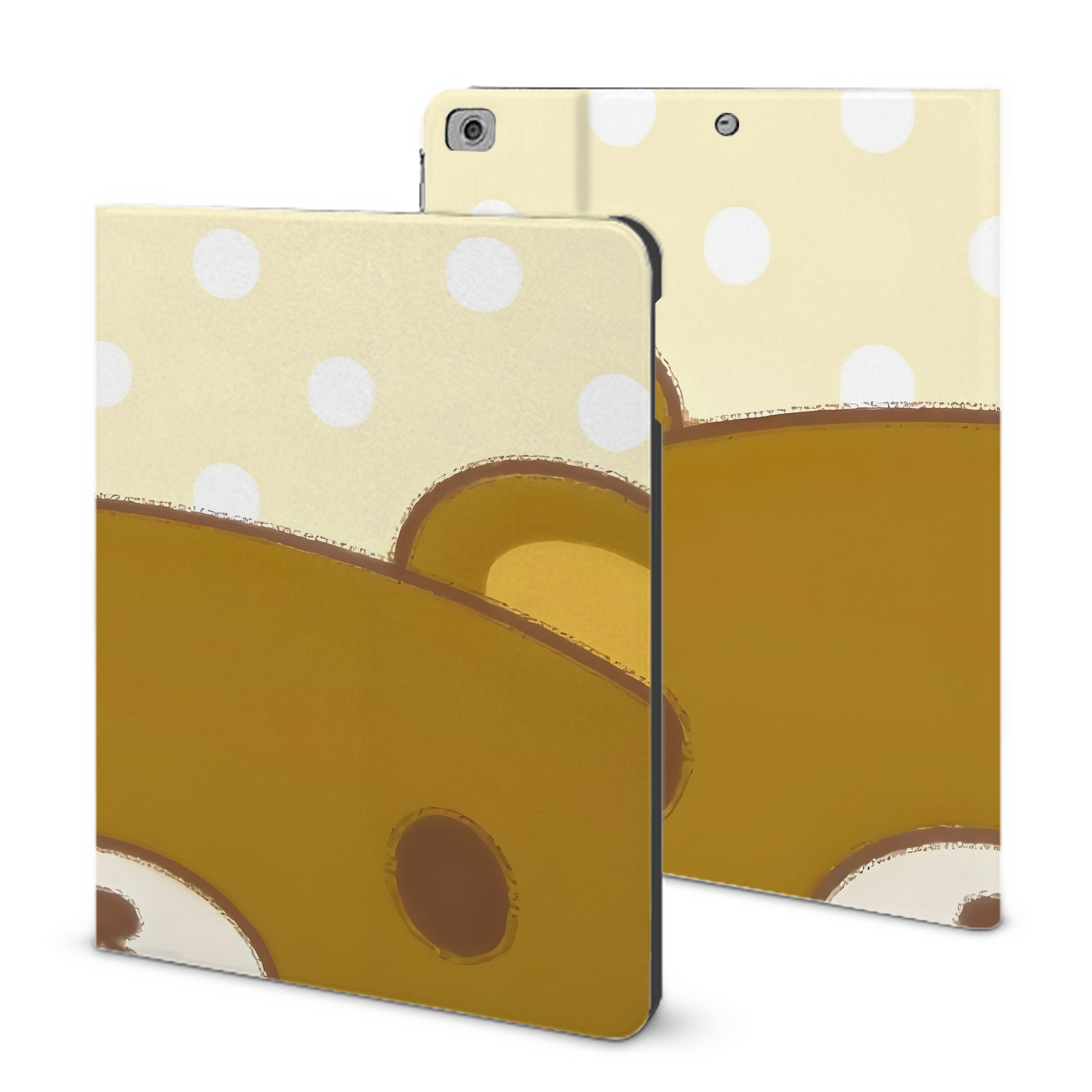 （画像用） リラックマ リラックマ キイロイトリ Rilakkuma Korilakkuma Kiiroitori IPad ケース ブック型 PUレザー TPU 耐衝撃 軽量 薄型 ペン収納なし 全面保護 IPad 各モデル対応